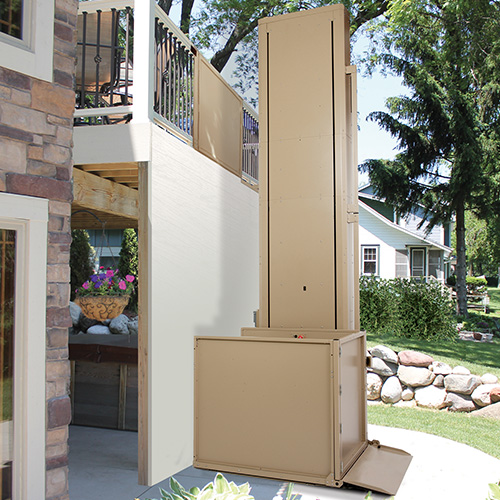 Residential Vertical Platform Lift (Indoor & Outdoor)