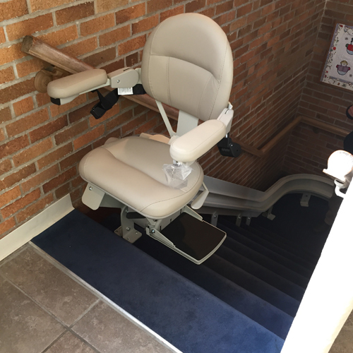Bruno CRE 2110 Residential and Commercial Curved Stair Lift