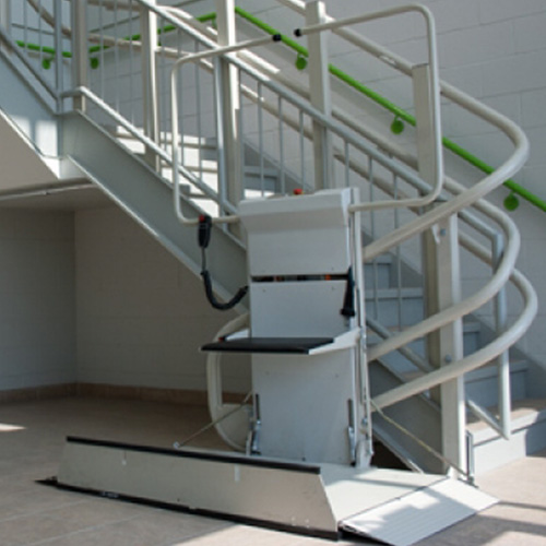 Curved Inclined Wheelchair Lift (Commercial & Residential)
