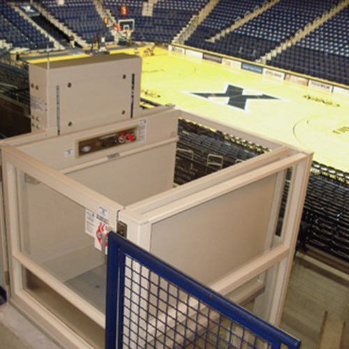 Commercial and Residential Outdoor and Indoor Vertical Platform Wheelchair Lift with Enclosure